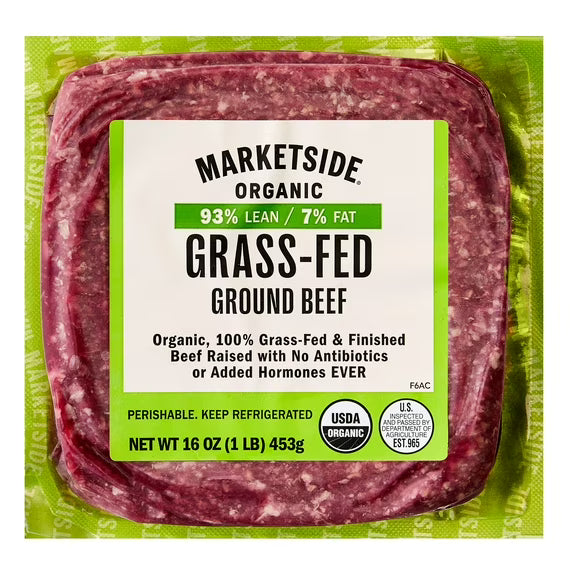 Grass Fed, Grass Finished Ground Beef 80/20 (12 lbs)