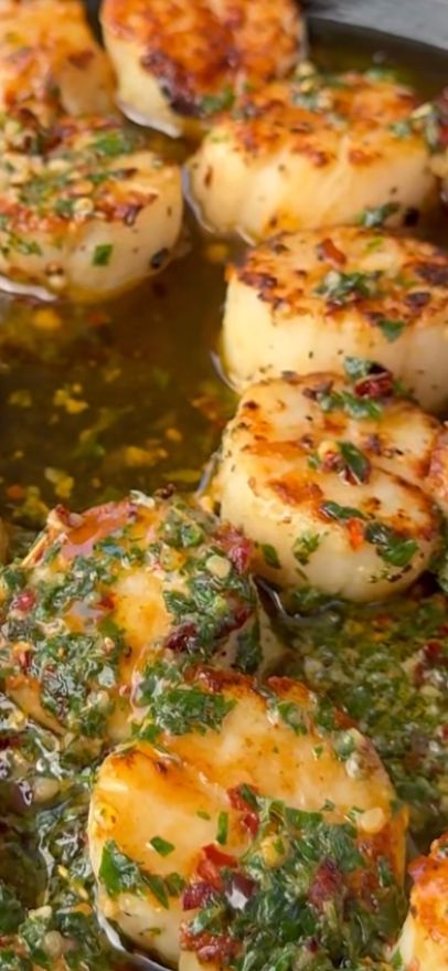 U10 Colossal Sea Scallops-DRY (20) & Wild Caught Argentina Shrimp (2lbs) Seafood Bundle!